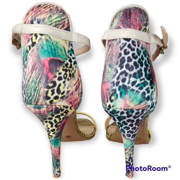 Chinese Laundry Leopard print Stillettos size 10 - Picture 5 of 16